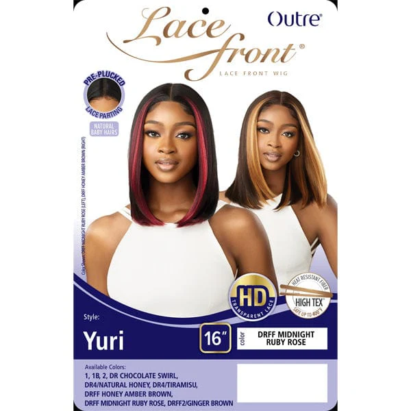 Outre Synthetic Swiss HD Lace Front Wig - YURI - Airhomei