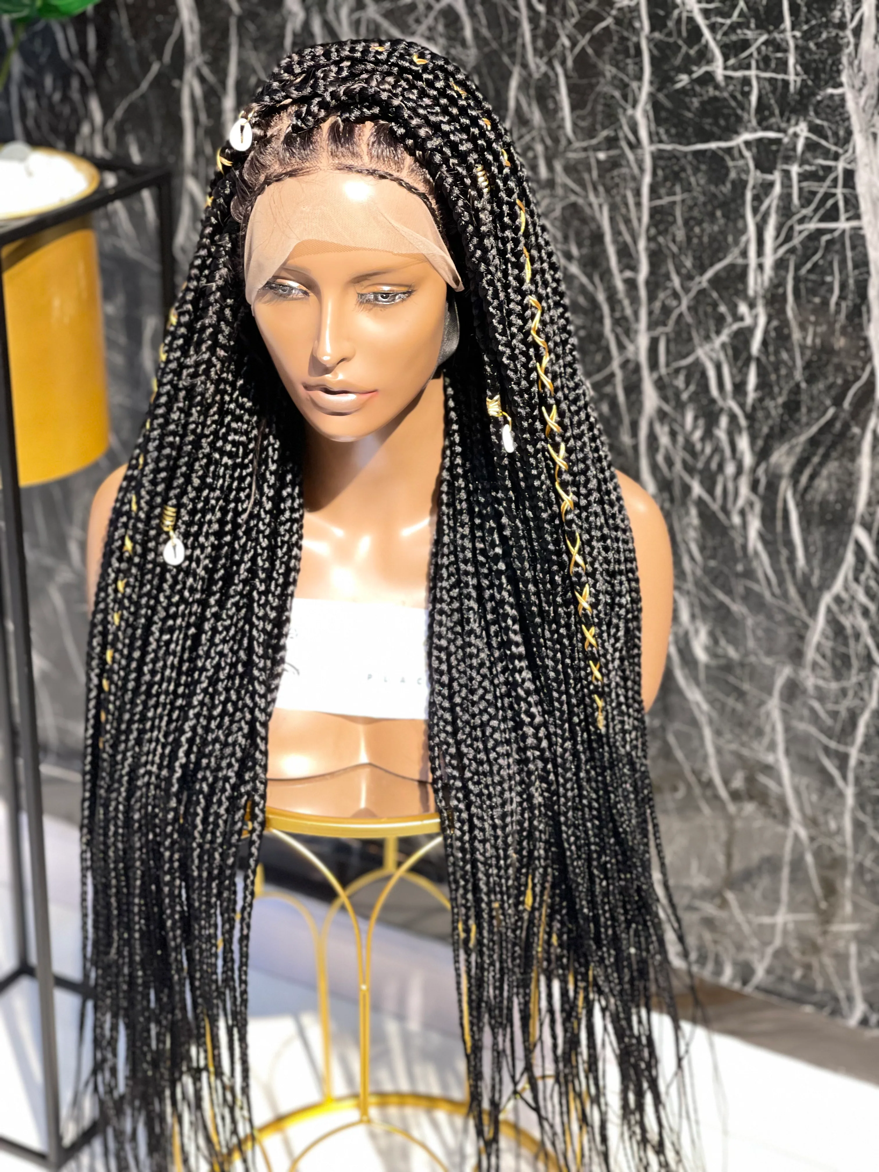 Box braids Wig - Airhomei