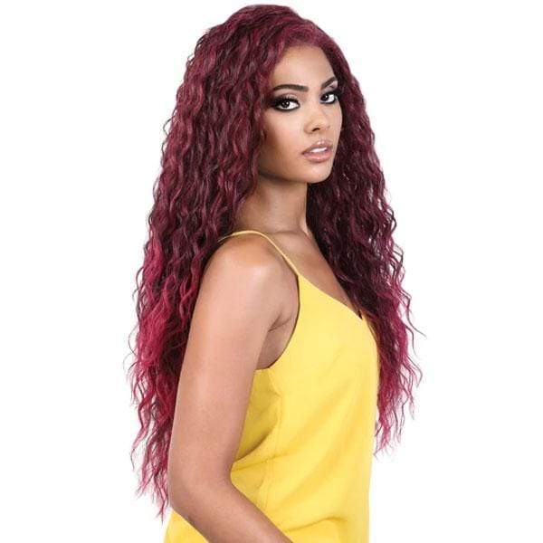 Motown Tress Synthetic HD Invisible Lace Front Wig - KLP FERI - Clearance - Airhomei
