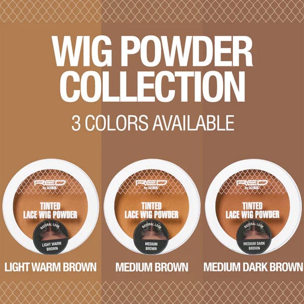 Red by Kiss Tinted Lace Wig Powder - (C) - Airhomei