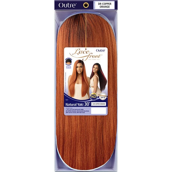 Outre Synthetic Swiss HD Lace Front Wig - NATURAL YAKI 30