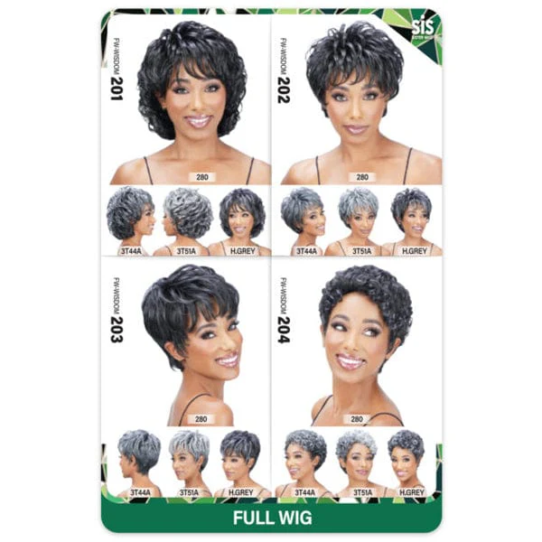 Zury Sis Synthetic Fiber Full Wig - FW WISDOM 204 - Airhomei