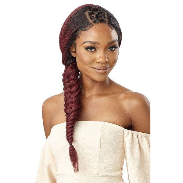 Outre Human Hair Blend 360 Lace Front Wig - SUNNIVA - Airhomei