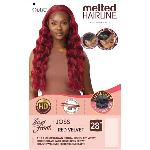 Outre Synthetic Melted Hairline HD Lace Front Wig - JOSS - Airhomei