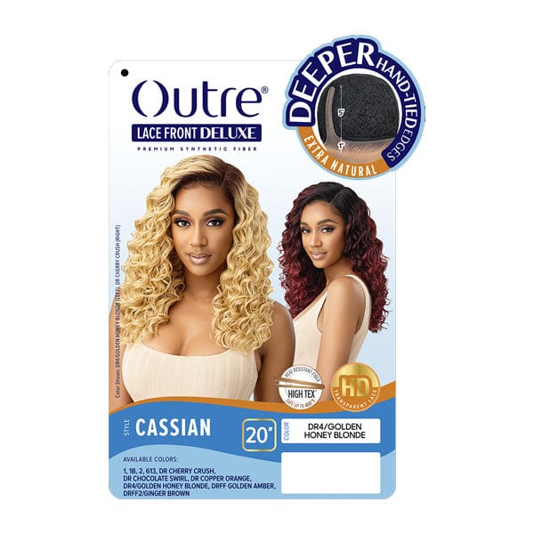 Outre Synthetic Hair HD Lace Front Deluxe Wig - CASSIAN - Airhomei