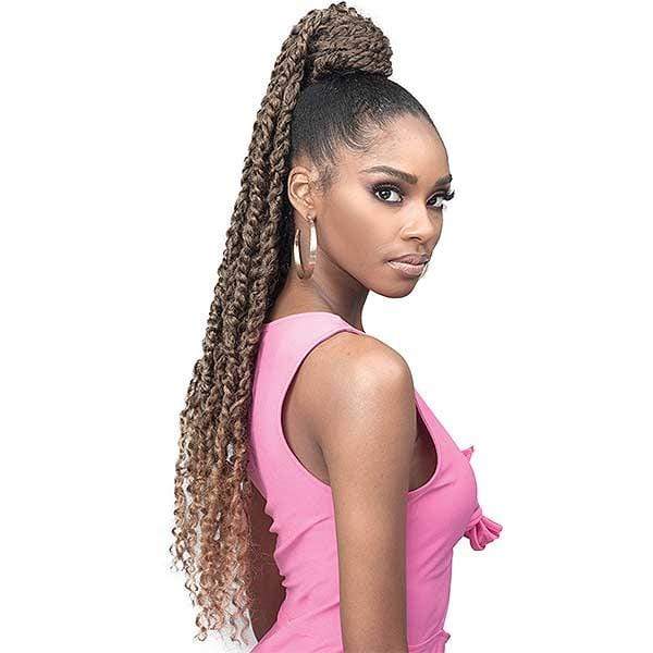 Bobbi Boss Synthetic Speedy Up do Drawstring Ponytail - SPUP43 SPRING TWIST - Airhomei