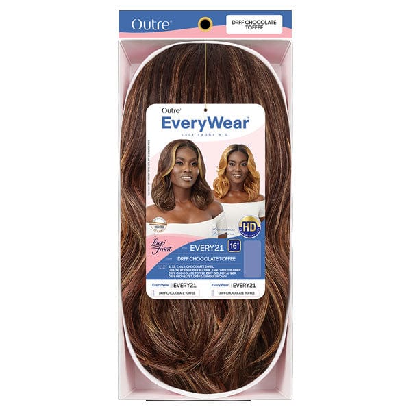 Outre Synthetic EveryWear HD Lace Front Wig - EVERY 21 - Airhomei