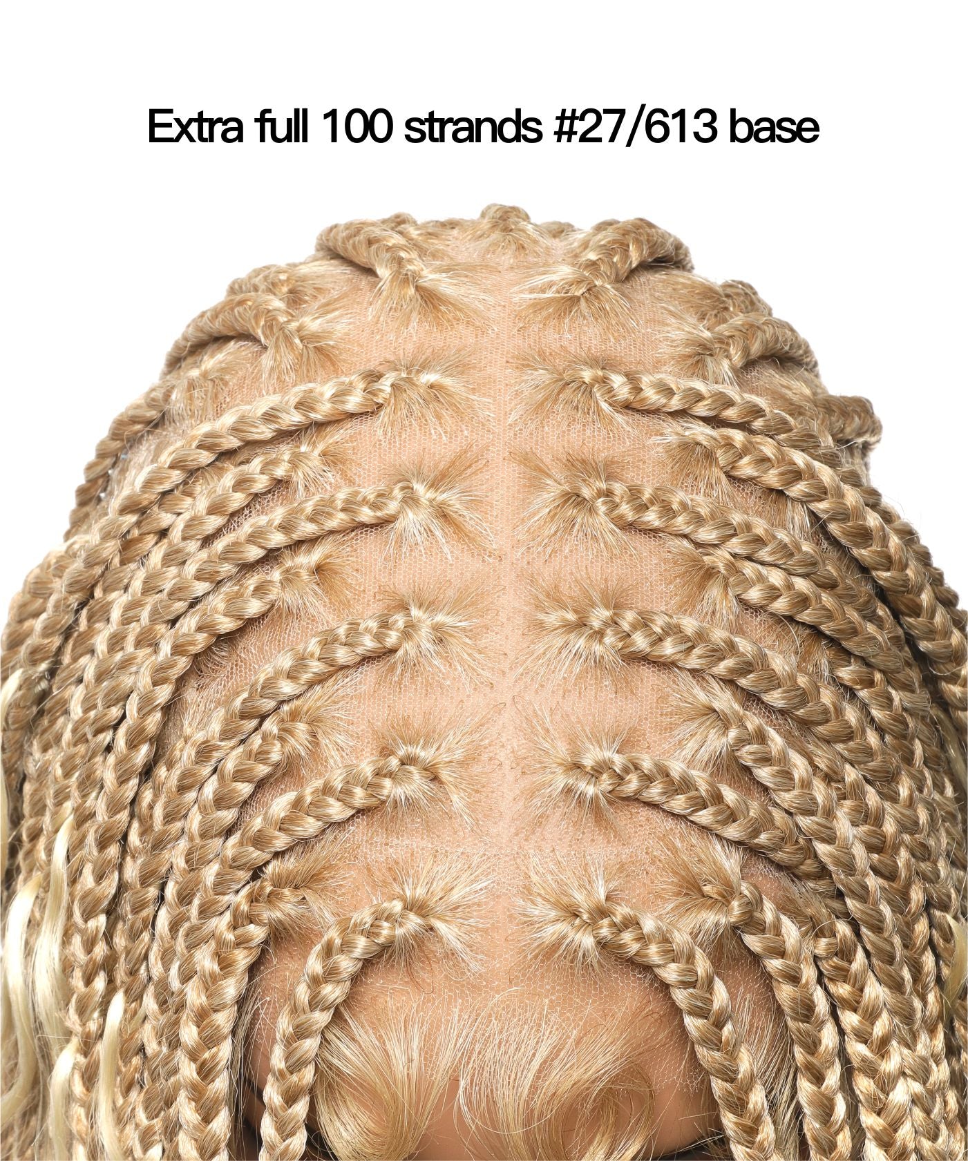 (Pre Bleached Human Hair Lace) High density Square Base HD Lace Lightweight 100 Strands Tangleless 36