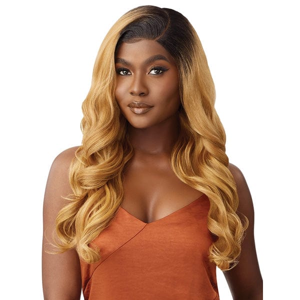 Outre Human Hair Blend 5x5 Lace Closure Wig - HHB BODY CURL 24