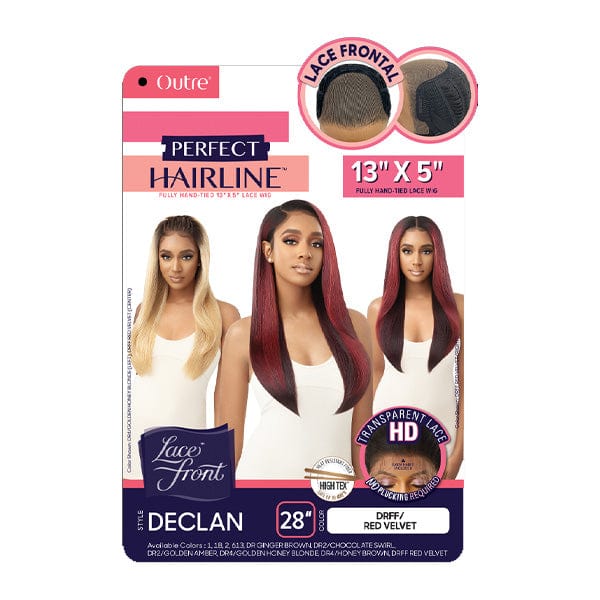 Outre Perfect Hairline Synthetic 13x5 Lace Frontal Wig - DECLAN - Airhomei