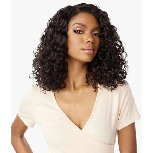 Sensationnel Kinky Edges Kinks & Co 13x6 HD Lace Front Wig - 13x6 KINKY NATURAL WAVE 14