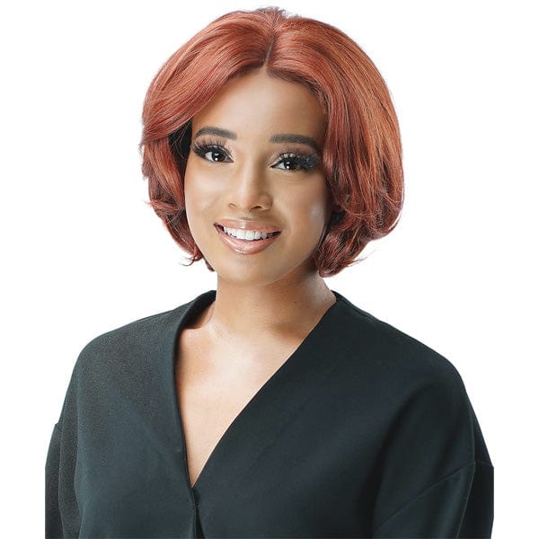 Zury Sis Human Hair Blend Natural Mix Hand-Tied Lace Front Wig - PM LF MARTHA - Airhomei