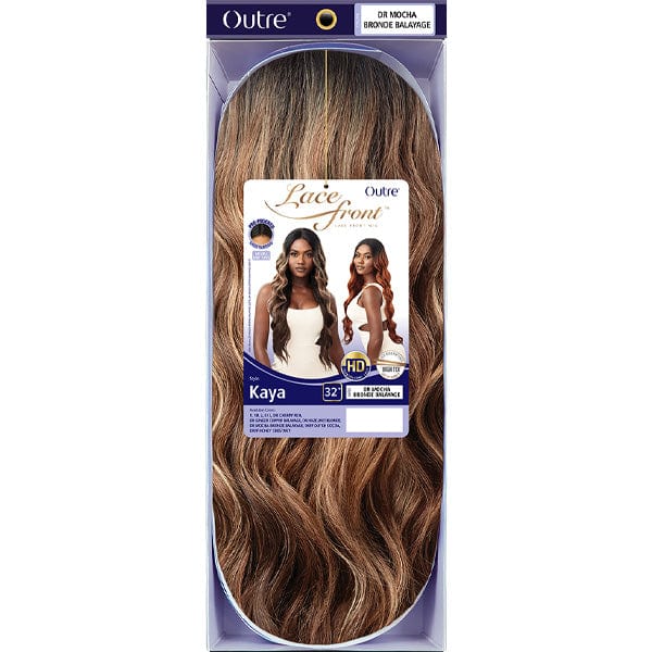 Outre Synthetic Swiss HD Lace Front Wig - KAYA - Airhomei