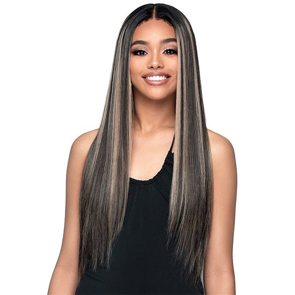 Bobbi Boss Curly Edges Synthetic Deep Part Lace Wig - MLF711 GEORGINA - Airhomei