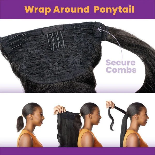 Sensationnel Synthetic Ponytail Lulu Pony Wrap - WRAP 009 - Airhomei
