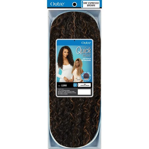 Outre Quick Weave Synthetic Half Wig - LUMI - Airhomei