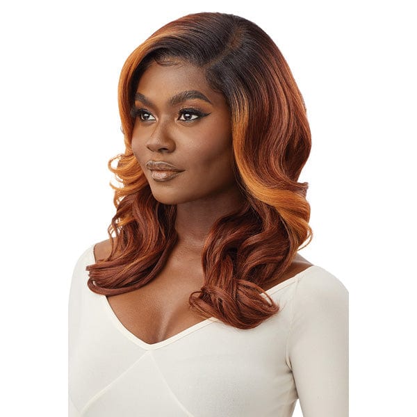 Outre Synthetic Sleeklay Part HD Lace Front Wig - ANTALIA - Airhomei