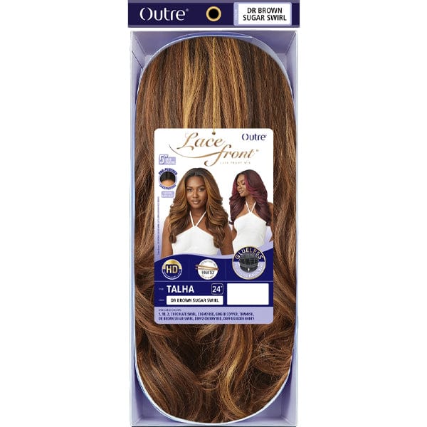 Outre Synthetic Swiss HD Lace Front Wig - TALHA - Airhomei