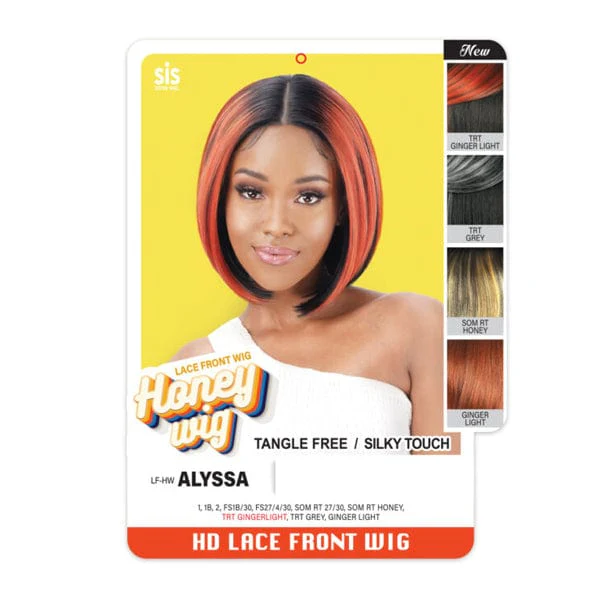 Zury Sis Honey Wig Synthetic HD Lace Front Wig - LF HW ALYSSA - Airhomei