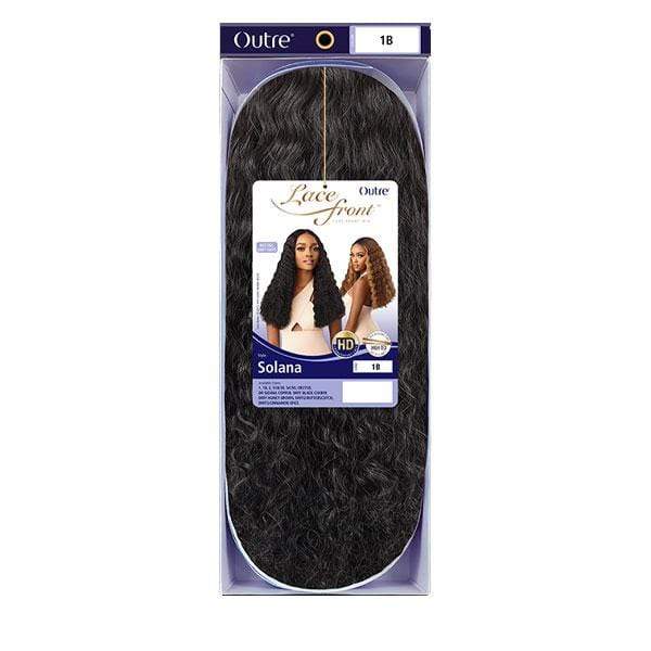 Outre Synthetic Swiss Lace Front Wig - SOLANA - Airhomei