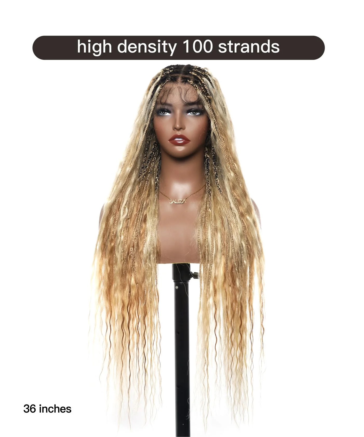 Wet & Wavy 27/613 Pre Bleached Human Hair Lace Weightless Tangleless 36