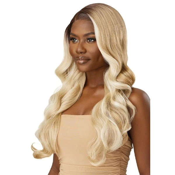 Outre Synthetic Sleeklay Part HD Lace Front Wig - SAHARI - Airhomei