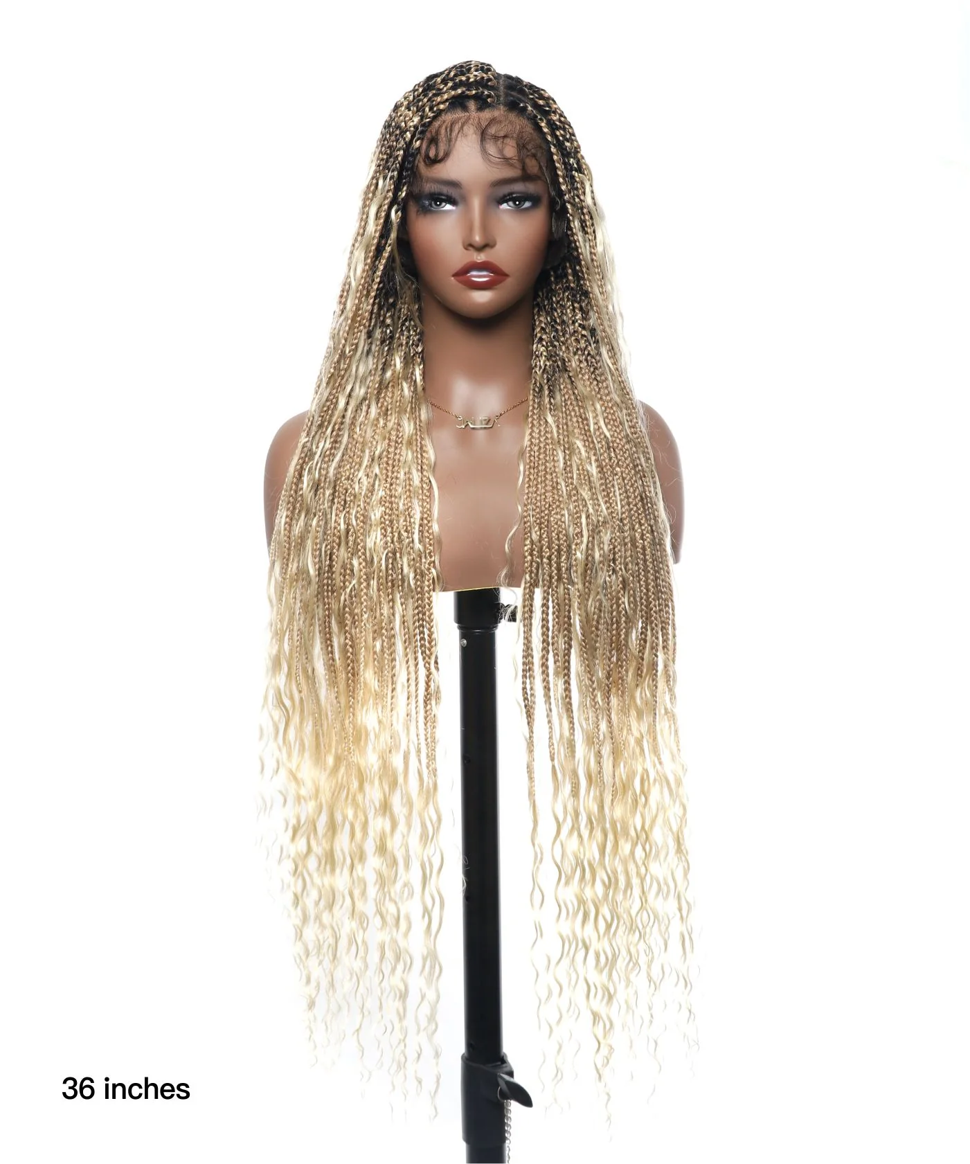 (Pre Bleached Human Hair Lace) High density Square Base HD Lace Lightweight 100 Strands Tangleless 36