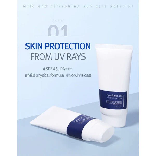 Pyunkang Yul ATO Mild Sun Cream 75ml/2.53oz - (C) - Airhomei