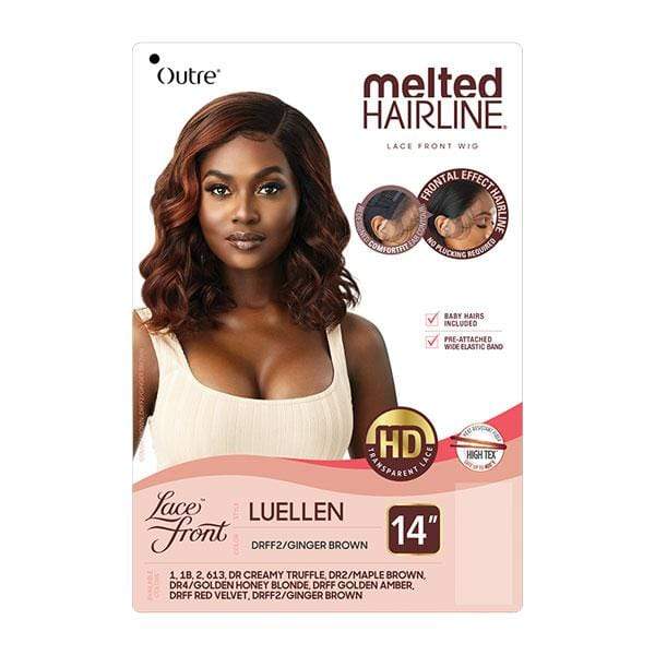 Outre Synthetic Melted Hairline HD Lace Front Wig - LUELLEN - Airhomei