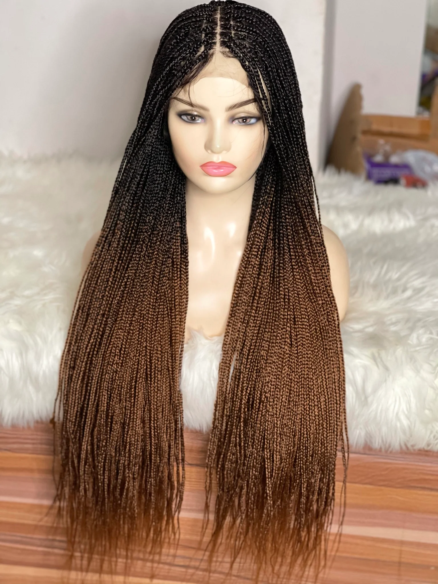 Ombre knotless braids - Airhomei
