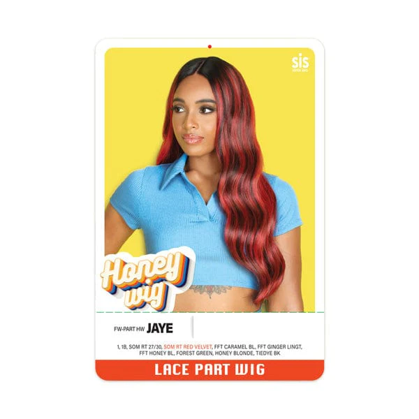 Zury Sis Honey Wig Synthetic HD Lace Part Wig - FW PART HW JAYE - Airhomei