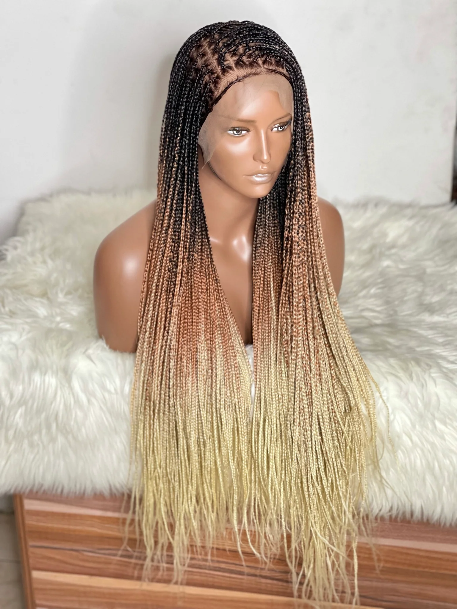 Ombre knotless braids - Airhomei