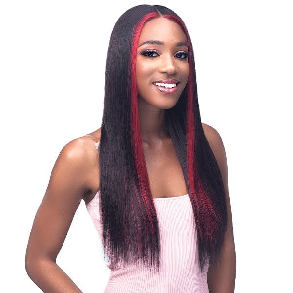 Bobbi Boss Human Hair Blend 13X7 Glueless Frontal Lace Wig - MBLF007 MABLE - Airhomei