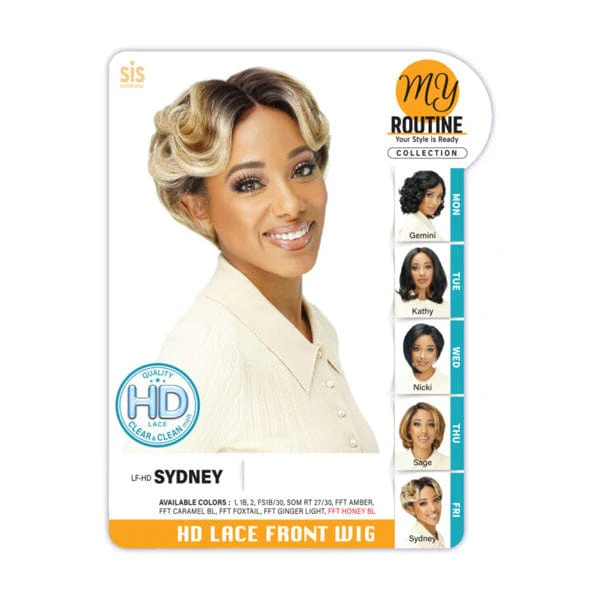 Zury Sis My Routine Synthetic HD Lace Front Wig - LF HD SYDNEY - Airhomei