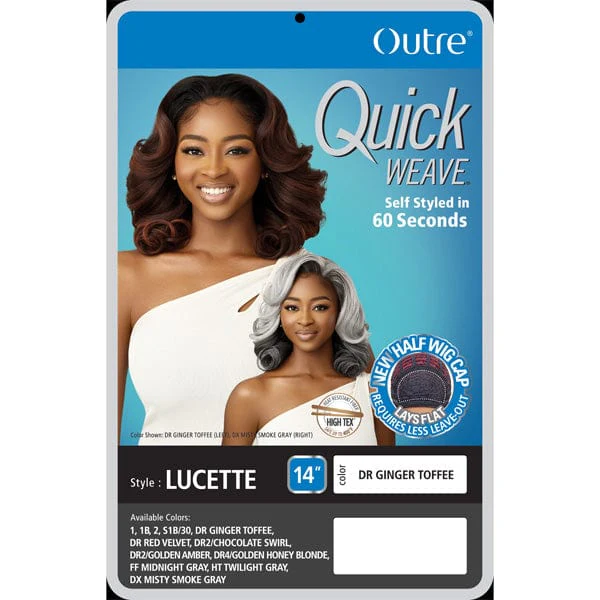 Outre Synthetic Quick Weave Half Wig - LUCETTE - Airhomei