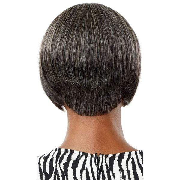 Outre 100% Human Hair Fab & Fly Gray Glamour Wig - HARRIET - Airhomei