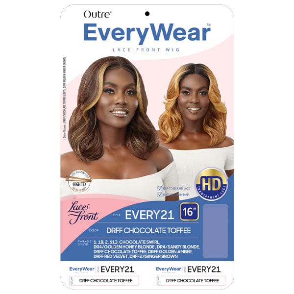 Outre Synthetic EveryWear HD Lace Front Wig - EVERY 21 - Airhomei