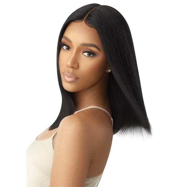 Outre Mytresses Gold Label 100% Human Hair Lace Front Wig - NATURAL STRAIGHT 16