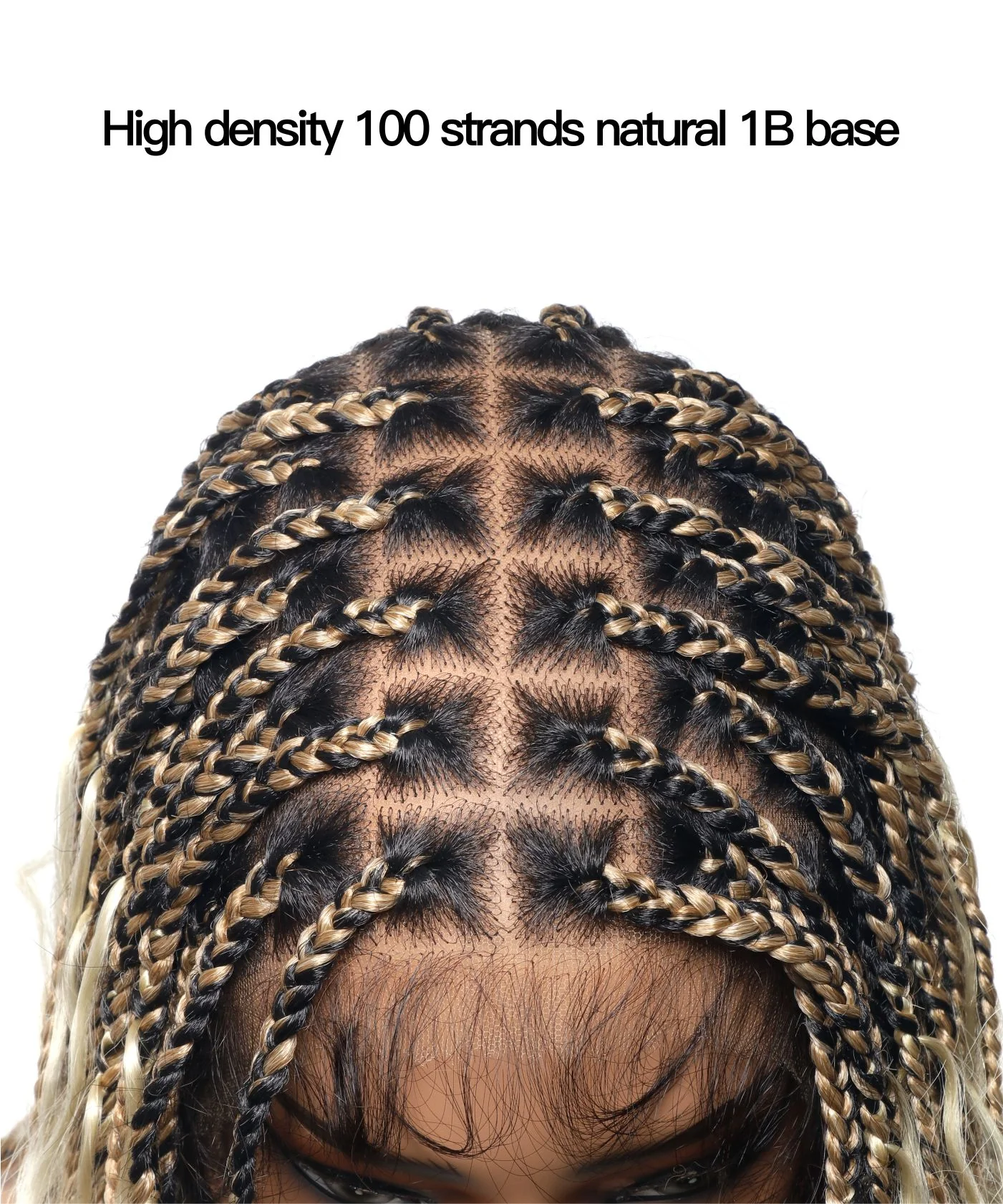 (Pre Bleached Human Hair Lace) High density Square Base HD Lace Lightweight 100 Strands Tangleless 36