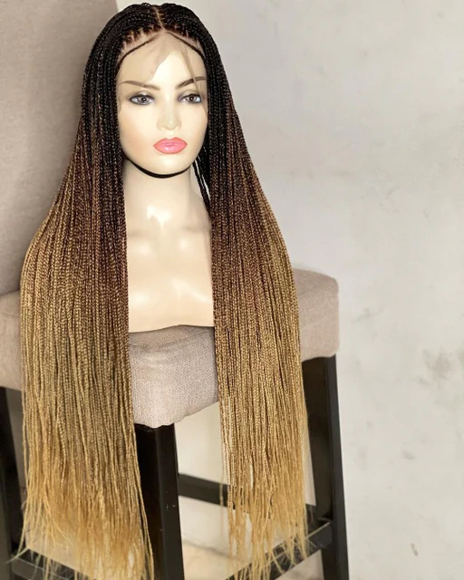 Ombre knotless braids - Airhomei