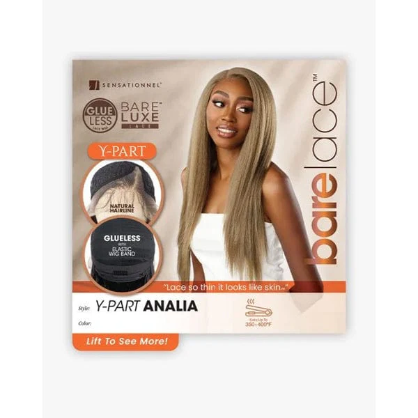 Sensationnel Barelace Synthetic Luxe Glueless Lace Front Wig - Y-PART ANALIA - Airhomei