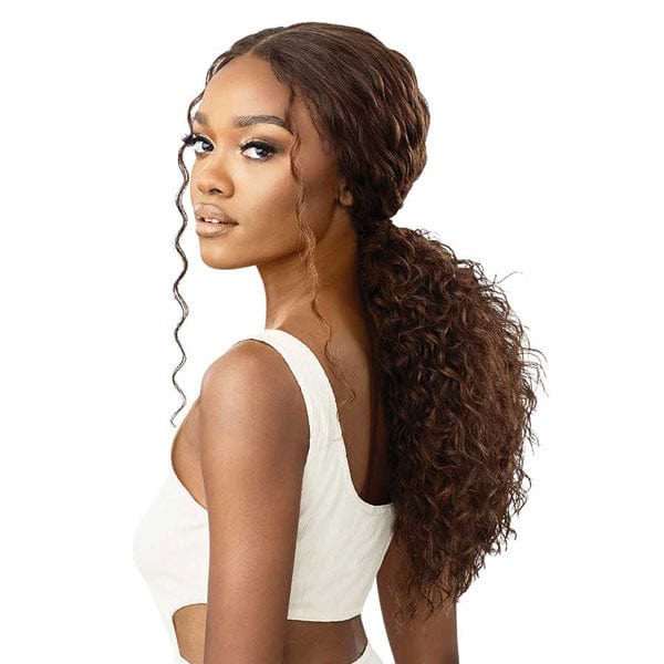 Outre Human Hair Blend 360 Lace Front Wig - ROSHAN - Airhomei