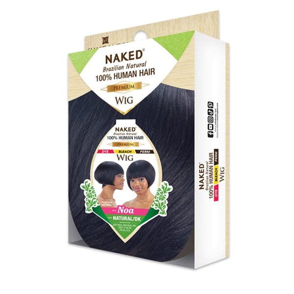 Shake-N-Go Naked 100% Human Hair Premium Wig - NOA - Airhomei