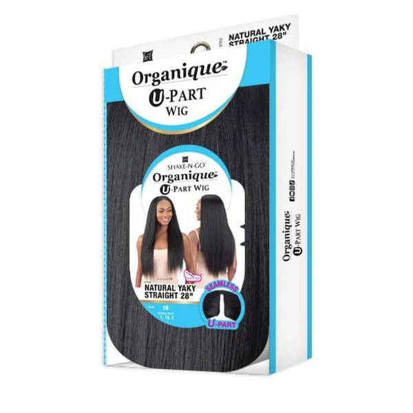 Shake N Go Organique U-Part Wig - NATURAL YAKY STRAIGHT 28