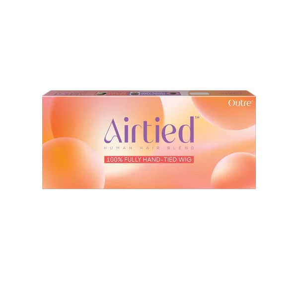 Outre Airtied Human Hair Blend Glueless 13X6 HD Lace Front Wig - HHB NATURAL BODY WAVE 22