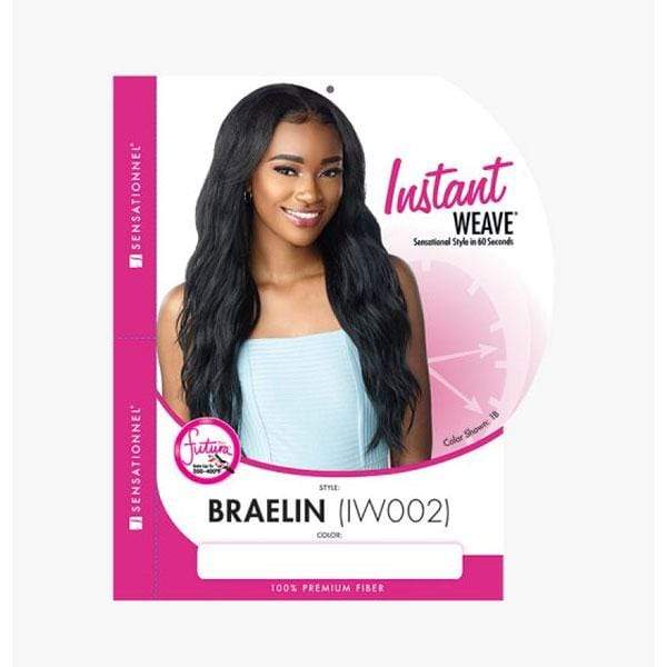 Sensationnel Instant Weave Synthetic Half Wig - BRAELIN - Airhomei