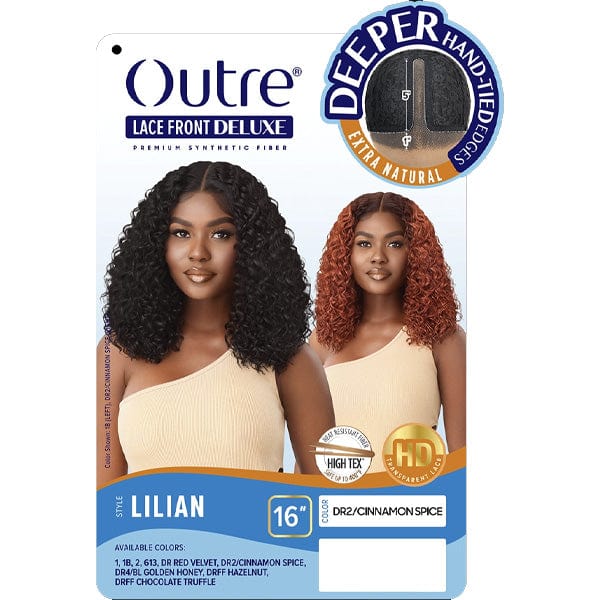 Outre Synthetic Hair HD Lace Front Deluxe Wig - LILIAN - Clearance - Airhomei