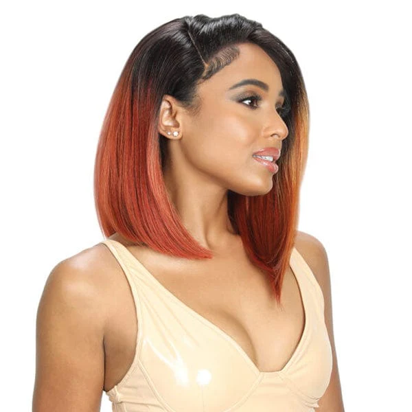 Zury Synthetic Half Up Down + SBang Lace Front Wig - LS SB KLOE - Airhomei