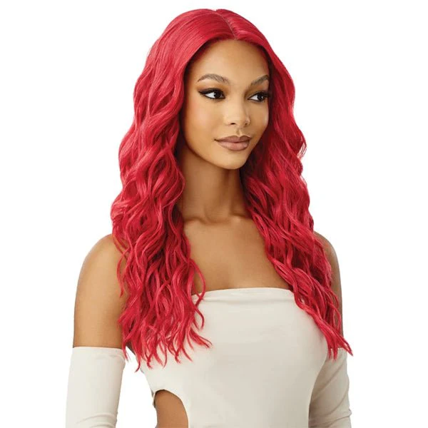 Outre Synthetic Swiss HD Lace Front Wig - LEXA - Airhomei