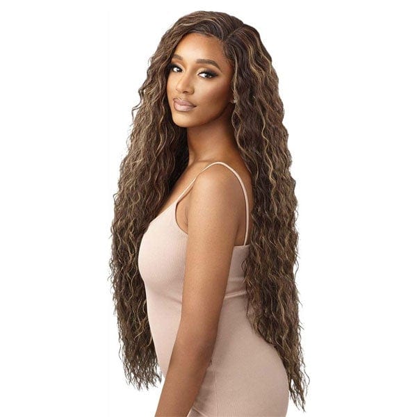 Outre Synthetic Swiss HD Lace Front Wig - LISSARA - Airhomei
